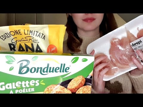 RETOUR DE COURSES & Nouveautés | ASMR