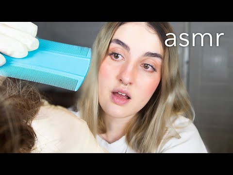 asmr en español - DUERME mientras te saco los piojos! ASMR para DORMIR en minutos