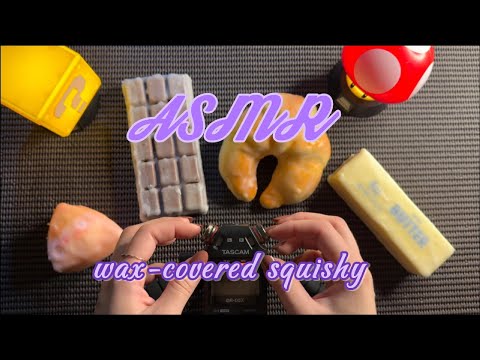 ASMR de Cera de Vela + Squishy: Sons Satisfatórios e Relaxantes! 🔥🫧
