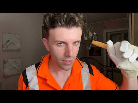 Massimo the Carpenter Has a Crush On You - ASMR ROLEPLAY