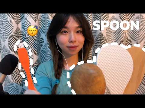 3 Spoon Tapping Styles + Mouth Sounds ♡ Which One Is Your Favorite?