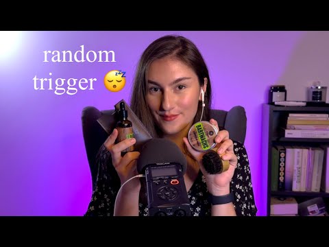 [ASMR] random trigger for your sleep😴 (German/deutsch)