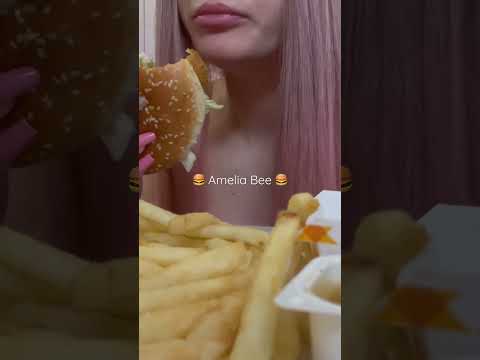 McDonalds Mukbang 🍔 #mukbang #mukbangasmr #mukbangvideo #eatingshow