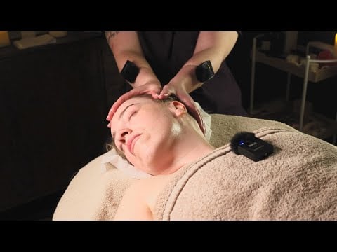 ASMR Real Person Face & Scalp Massage