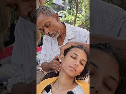 Waris Barber Best Head Massage #asmr #thebarbersarms #headmassage #indianbarber