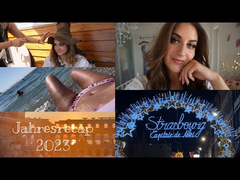 ASMR Deutsch Jahresrückblick 2023 🎇 Vlog Recap (Close Up Whispering)