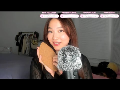 My First ASMR Twitch Stream (clips)