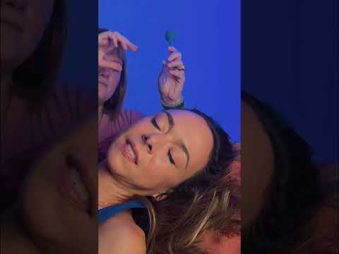 ASMR Soothing Sleep Therapy 💙 #asmr #asmrrealperson #asmrmedical #asmrtingles #asmrsounds