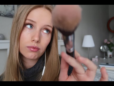 ASMR genervte aber liebevolle Schwester schminkt dich.. schon wieder.. 😒😘  |RelaxASMR