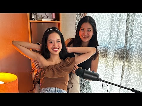 Who's this Girl?? ASIAN BABE Armpit ASMR Tickles 😍😁