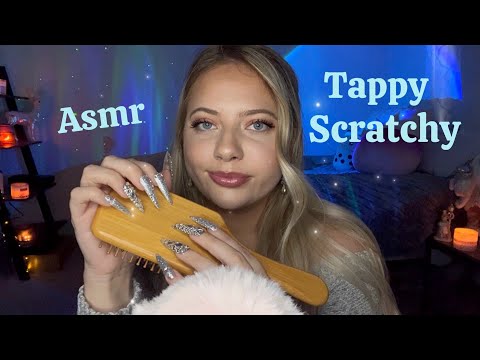 Tappy Scratchy Asmr for Sleep 😴💤