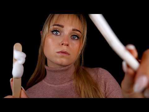 ASMR | Fixing your EYEBROWS - maybe we just shave 'em off?
