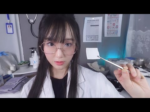 ASMR(Sub✔) Kind School Nurse Treats Your InjuryㅣWound Treatment Role PlayㅣPersonal Attention