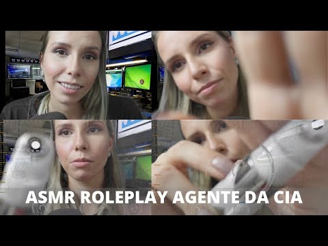 ASMR ROLEPLAY AGENTE DA CIA -  Bruna ASMR