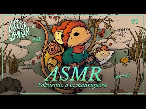 ASMR ✧ La madriguera más acogedora del bosque es la nuestra 🐭 Winter Burrow #1