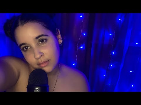 ASMR | Inaudible/Unintelligible 💜 With Mic Brushing