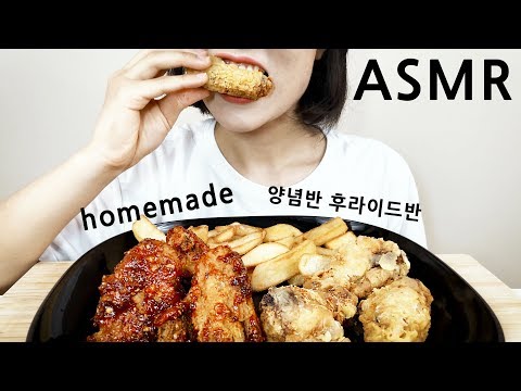 KOREAN FRIED CHICKEN *CRAZY CRUNCHY* 바삭한 홈메이드 치킨 ASMR