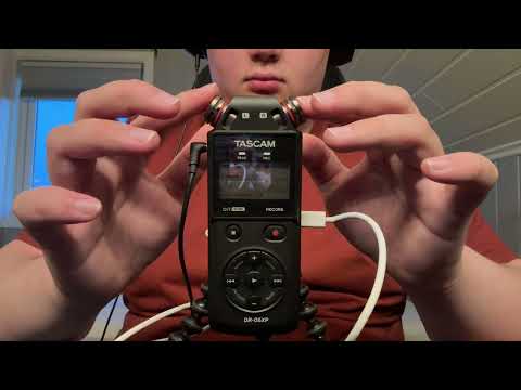 Gentle Scratching & Tapping on Tascam Mic Asmr