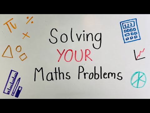 [ASMR] Solving Your Maths Problems