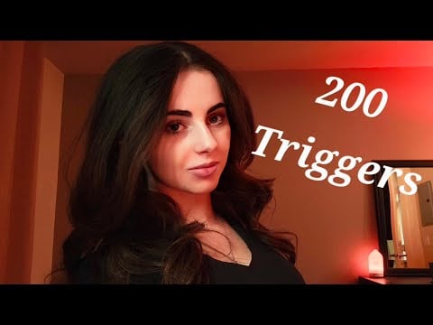 ASMR 200 TRIGGERS In 20 minutes