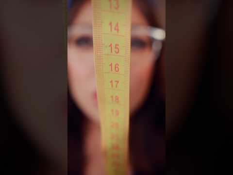ASMR Borrowing and Measuring You 🤫 You Are My Experiment #shorts
