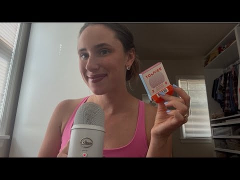 asmr mini Sephora haul (tingly tapping + unboxing sounds) 