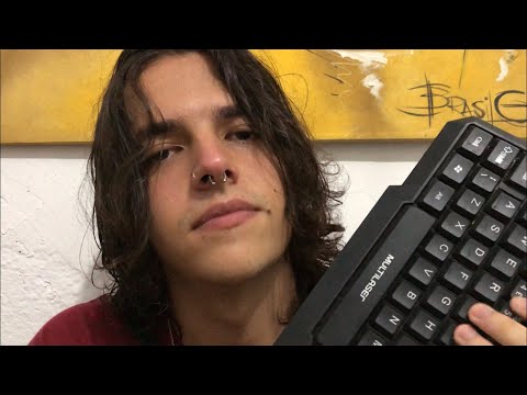 ASMR SONS DE TECLADO E SONS DE BOCA /KEYBOARD SOUNDS & MOUTH SOUNDS