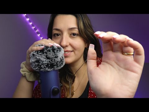 ASMR *Anlaşılan ve Anlaşılmayan* Yakın Fısıltılar ● Tüylü Mikrofon Türkçe ASMR