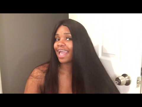 BEAUFOX Hair Review Straight Hair Lace Front Wig