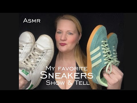 ASMR german ⚠️ My favorite Sneakers/Sneakers Collection Tingly Shoe Tapping  Whispering