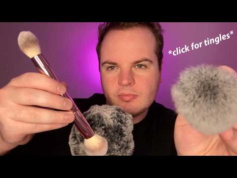 Fast & Aggressive ASMR Mic Brushing for people NEEDING TINGLES!