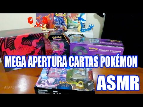 ASMR | MEGA Apertura cartas Pokémon