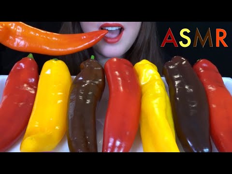 HEALTHY EATING ASMR Raw Veggie Platter [Peppers & Ranch] EXTREMELY Satisfying CRUNCHY Sounds!