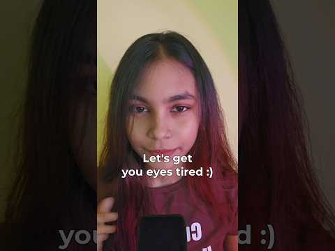 Let's get your eyes tired 😴 | Follow my instructions | Lofi ASMR