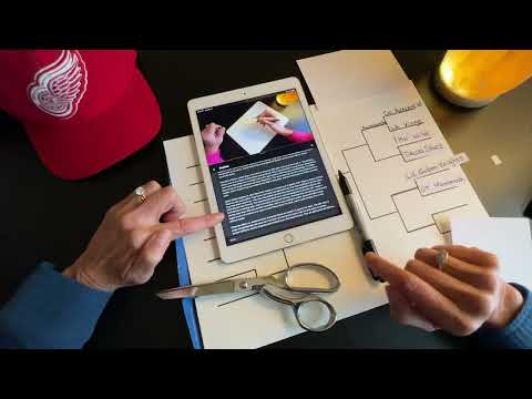 NHL Stanley Cup Playoffs No Frills ASMR 🏒 Building a Bracket with Subscriber Comments (Soft Spoken)