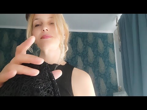 🎧 ASMR Feeling the Scarves on the Microphone (No Talking) | Classic ASMR