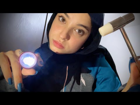 [ASMR] cranial nerve exam (fast & tingly)