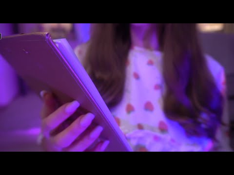 ASMR | 💜 Whispered Trigger Words (Blink, Stipple, Tap Tap, Tico, Chocolate Cake, etc..)