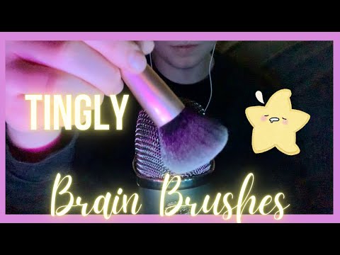 Relaxing ASMR - Mic Brushing for Deep Calm and Comfort 😴 (Brain Tingles, 100% Sensitive Sounds)