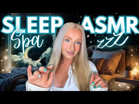🌜Sweet Dreams at the Deep Sleep Spa 🌛🫧ASMR (cozy bedtime, personal attention, fall asleep fast) 💤 
