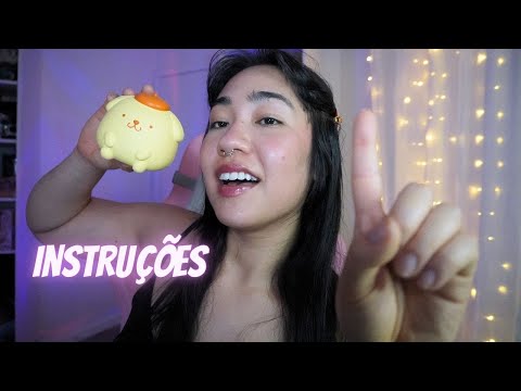 ASMR | Siga Minhas Instruções (com comandos que vão derreter o seu cérebro)