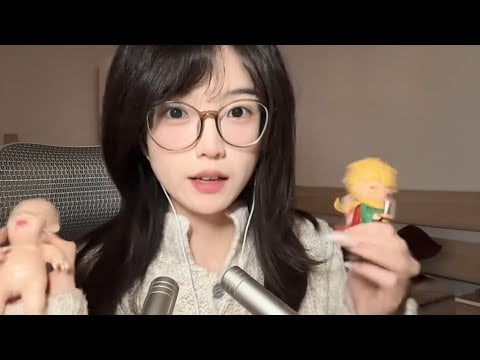 ASMR Ear Massage, Whispering, Mic Triggers (Relaxation)