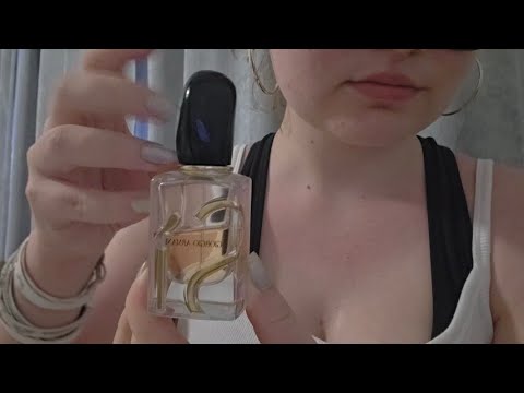 ASMR FAST Perfume bottle [glass & lid sounds] [no talking]