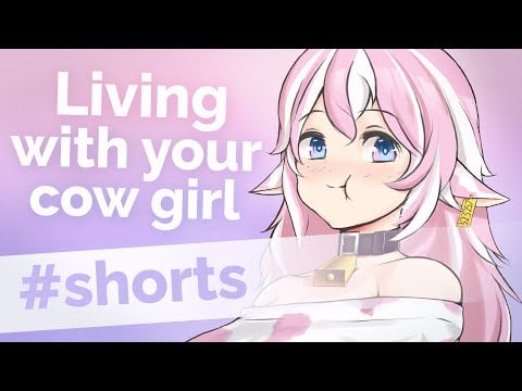 Cow Girl Noises | Anime ASMR #Shorts