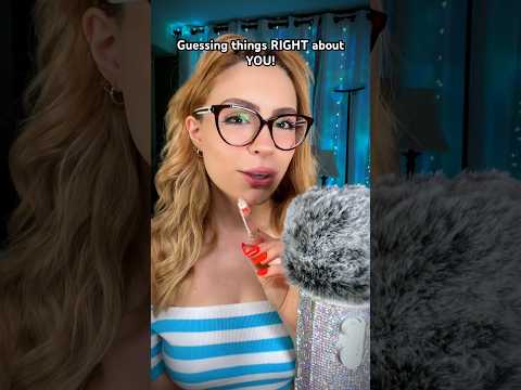 Guessing things RIGHT about YOU! ASMR #shorts #shortsvideo #asmr #asmrforsleep