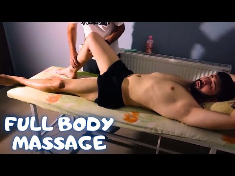 ASMR TURKISH FULL BODY AMAZING MASTER MASSAGE-Chest,leg,arm,back,abdominal