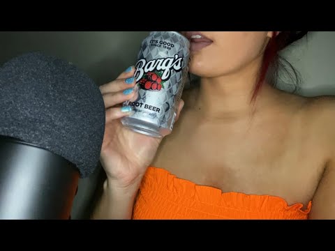 ASMR Gulping Sounds, Fizzy Drink Sounds