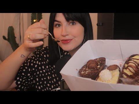 ASMR - COMENDO OVO DE PÁSCOA! (eating sounds)