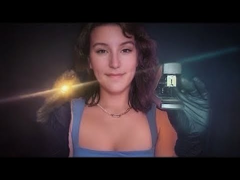 ASMR Cranial Nerve Exam but You're Dead..