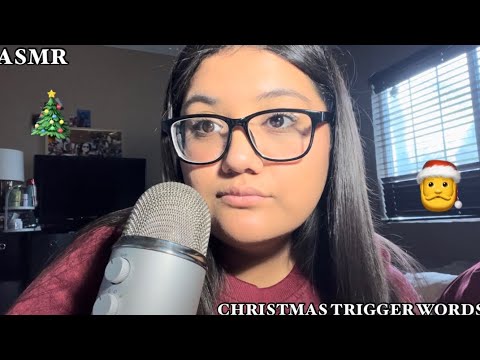 ASMR ~ CHRISTMAS TRIGGER WORDS 🎅❤️ + 100% SENSATIVITY *TINGLES GUARANTEED*